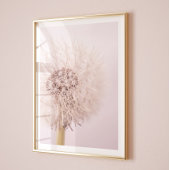 青フェミニン色ピンクのタンデロン写真ウォールアート ポスター