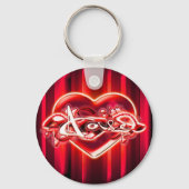 青フェ キーホルダー (正面)