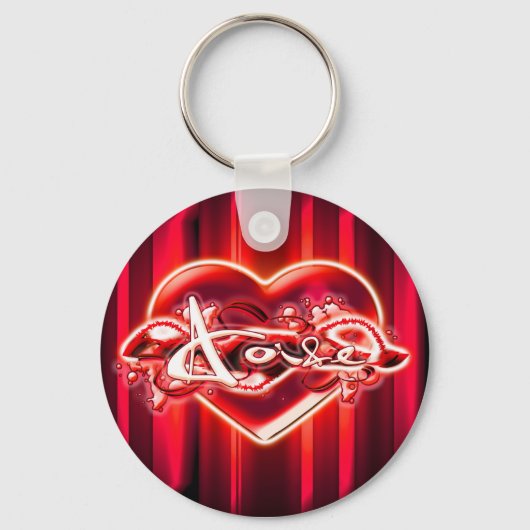 青フェ キーホルダー (正面)