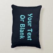 青フラクタルを描いたシャローム アクセントクッション (裏面(縦))