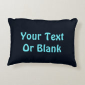 青フラクタルを描いたシャローム アクセントクッション (裏面)