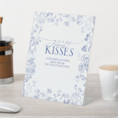 青フランスのと白ビクトリアンのキス 台座サイン (インサイチュ)