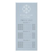 青フランスのモノグエレガントラム価格表 ラックカード (正面)