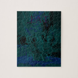 青フランスの愛食べ遊花色 ジグソーパズル