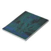 青フランスの愛食べ遊花色 ノートパッド (回転)