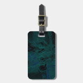 青フランスの愛食べ遊花色 ラゲッジタグ (正面縦)