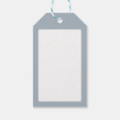 青フランスの白モノグラエレガントム ギフトタグ (裏面)