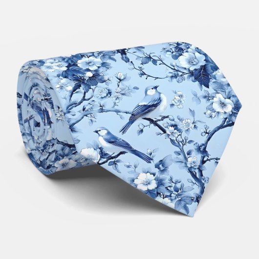 青フランスの色 ネクタイ (ロール)