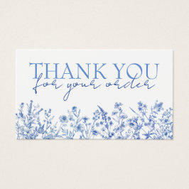 青フランスの野感謝してい花は割引カード