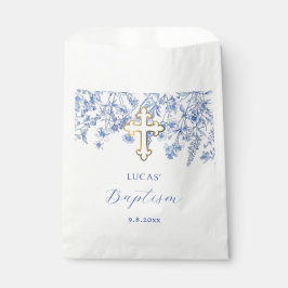 青フランスの野花洗礼 フェイバーバッグ