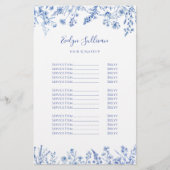 青フランスの野草価格表向けチラシ チラシ (正面)