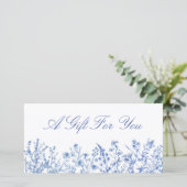 青フランスの野草贈与証 (スタンド正面)