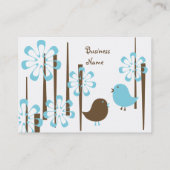 『青フレンドリーい鳥』 名刺 (裏面)