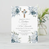 青フローラの洗礼の招スペインの待 招待状 (スタンド正面)