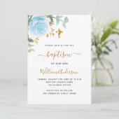 青フローラユーカリ青少年クロスバプテスマ 招待状 (スタンド正面)