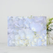 青フローラ両面印刷可空白の能紙 (スタンド正面)