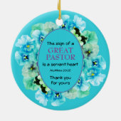 青フローラ感謝の気持ち セラミックオーナメント (裏面)