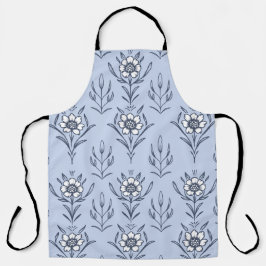 青フローラ エプロン