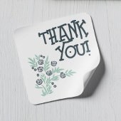 青フローラ スクエアシール