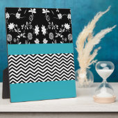 青フローラ フォトプラーク (側面)