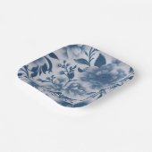 青フローラ ペーパープレート (傾斜あり)