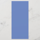 青フローラ メニュー (裏面)