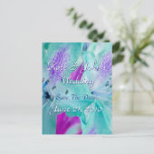 青フローラ 案内ポストカード (スタンド正面)