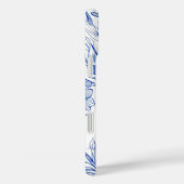 青フローラ Case-Mate iPhoneケース (裏面 / 右)