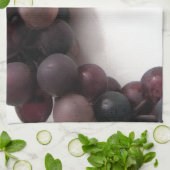 青ブドウ キッチンタオル (折り畳み)