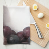 青ブドウ キッチンタオル (四つ折り)