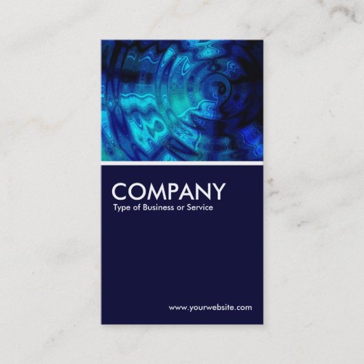 青プール 名刺 (正面)