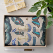 青ヘビと蝶の切り離し 薄葉紙 (ギフト)