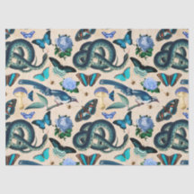 青ヘビと蝶の切り離し