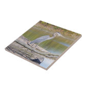 青ヘロン瓦 タイル (側面)