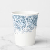 青ベビー呼吸洗礼 紙コップ (右)