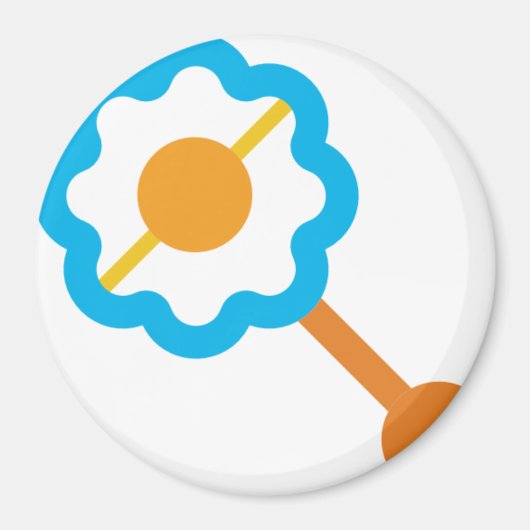 青ベビー マグネット (正面)