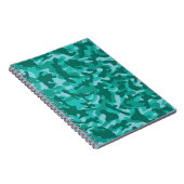 青ペルシャカモフラージュ ノートブック (右側)