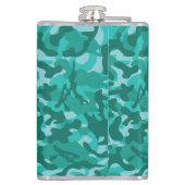 青ペルシャカモフラージュ フラスク (裏面)