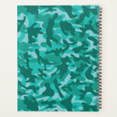 青ペルシャカモフラージュ プランナー手帳 (裏面)