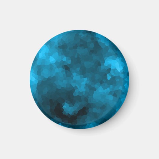 青ポリゴン マグネット (正面)