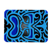 青マスアステカク マグネット (横)