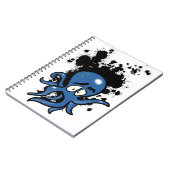 青マンガのタコ手帳 ノートブック (左側)