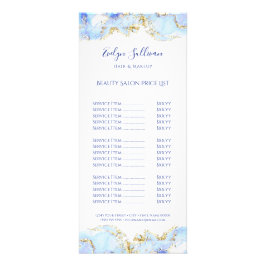 青マーブリングデザイン価格リストラックカード ラックカード