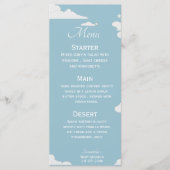 青ミニマル本男の赤ちゃんベビー メニュー (正面)