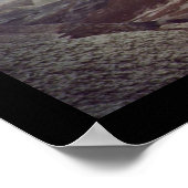 青メサのトレイル、石化された森 ポスター (角)