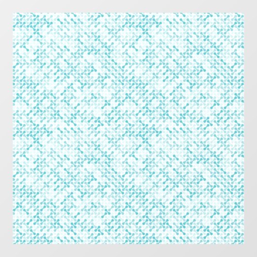 青メタボールパターン ウィンドウサイン (シート)