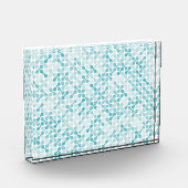 青メタボールパターン フォトブロック (左)