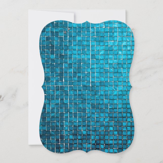 青モザイク模様 (正面)