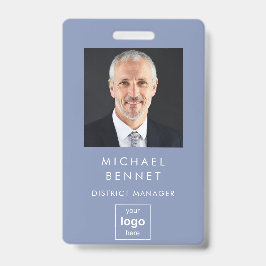 青モダンい写企業の真ID バッジ