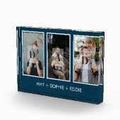 青モダンい3写真父の日の写真ブロック フォトブロック (右)